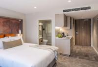 Sudima Christchurch City客房内的一张或多张床位