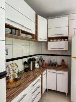 Hostel Morada do sol Paraty的厨房或小厨房