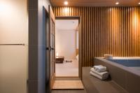 Hotel Yusurim客房内的一张或多张床位