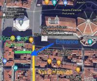Next to the Duomo of Florence, Lorenzo, with Private Terrace平面图
