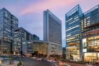 大阪景观或在酒店看到的城市景观