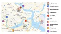3BR2Bth MIT Harvard TD Garden BOS 2 Parking Spaces平面图