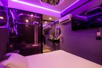 Adrenalina Motel Itaquera - Arena Corinthians客房内的一张或多张床位