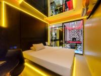 Adrenalina Motel Itaquera - Arena Corinthians客房内的一张或多张床位