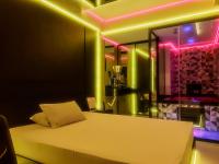 Adrenalina Motel Itaquera - Arena Corinthians客房内的一张或多张床位