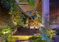 Chuanxing Yinli Hotel Chengdu Kuanzhai Alley Branch, with free welcome wine and afternoon tea外面的花园