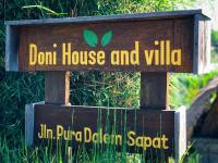 Doni House &amp; Villas的证书、奖牌、标识或其他文件