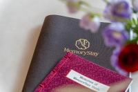 首尔Seoul Premium Hanok MemoryStay Hyoja的一本留存于花边的护照