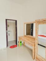 Ceria House Ungasan Uluwatu客房内的一张或多张床位