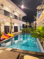 Ceria House Ungasan Uluwatu内部或周边的泳池