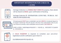 Heritage Collection on Chinatown - Mobile App Check-In平面图
