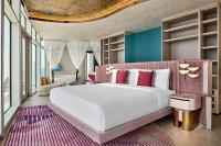 W Dubai - Mina Seyahi客房内的一张或多张床位
