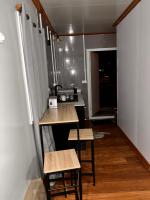 T1 bis bungalow chez Appart-Saint-Louis的厨房或小厨房