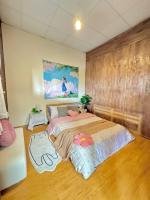 SAKURA House ĐÀ LẠT客房内的一张或多张床位