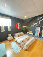 SAKURA House ĐÀ LẠT客房内的一张或多张床位