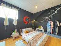 SAKURA House ĐÀ LẠT客房内的一张或多张床位