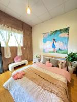 SAKURA House ĐÀ LẠT客房内的一张或多张床位