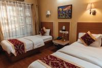 Jungle Safari Lodge- Serenity in the Wild客房内的一张或多张床位