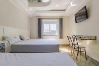 Hotel Age - Próximo Arena Corinthians e Aeroporto de Guarulhos客房内的一张或多张床位