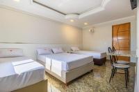 Hotel Age - Próximo Arena Corinthians e Aeroporto de Guarulhos客房内的一张或多张床位