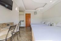 Hotel Age - Próximo Arena Corinthians e Aeroporto de Guarulhos客房内的一张或多张床位