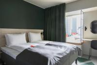 Citybox Bergen Danmarksplass客房内的一张或多张床位