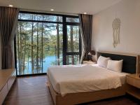Lan Anh Villas Resort客房内的一张或多张床位