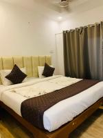 Richita resort客房内的一张或多张床位