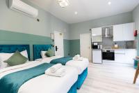 The Chapter Hotels - Finsbury Park客房内的一张或多张床位