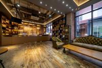 希城国际酒店广州三元里江夏地铁站店的休息区