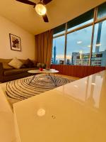 klcc near apartment的休息区
