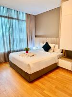 klcc near apartment客房内的一张或多张床位