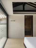 Nostalgia Hanok Hotel客房内的一张或多张床位