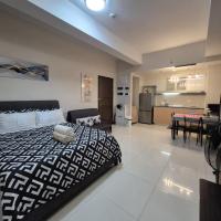 A&G Condotel at 101newport Across NAIA T3的厨房或小厨房