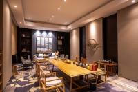 希城国际酒店广州三元里江夏地铁站店的休息区
