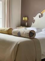 Das REGINA Boutiquehotel客房内的一张或多张床位