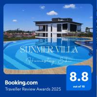 Hanns Spacious Balcony&SwimPool with FREE Netflix-6pax内部或周边的泳池