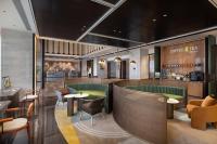 义乌世贸中心希尔顿惠庭酒店的休息区