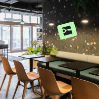 Citybox Bergen Danmarksplass的休息区