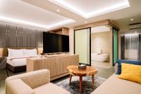 Big Dragon Villas Ubud的休息区