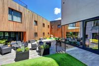 Wellness Hotel Fénix的休息区