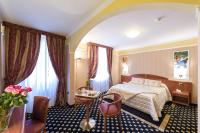 Boutique Hotel Puccini客房内的一张或多张床位