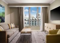 Hilton Bentley Miami South Beach的休息区