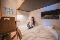 hotel atarayo osaka客房内的一张或多张床位
