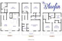 The Bluefin - Luxury Beach Home!平面图