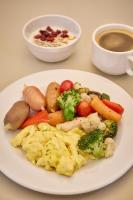 酒店内部或周边提供的食物
