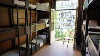 Onefam Amstel客房内的一张或多张床位