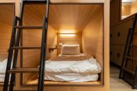 Boro Hanok Hostel in Myeongdong客房内的一张或多张床位