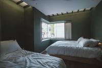 Boro Hanok Hostel in Myeongdong客房内的一张或多张床位