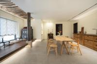 Boro Hanok Hostel in Myeongdong的厨房或小厨房